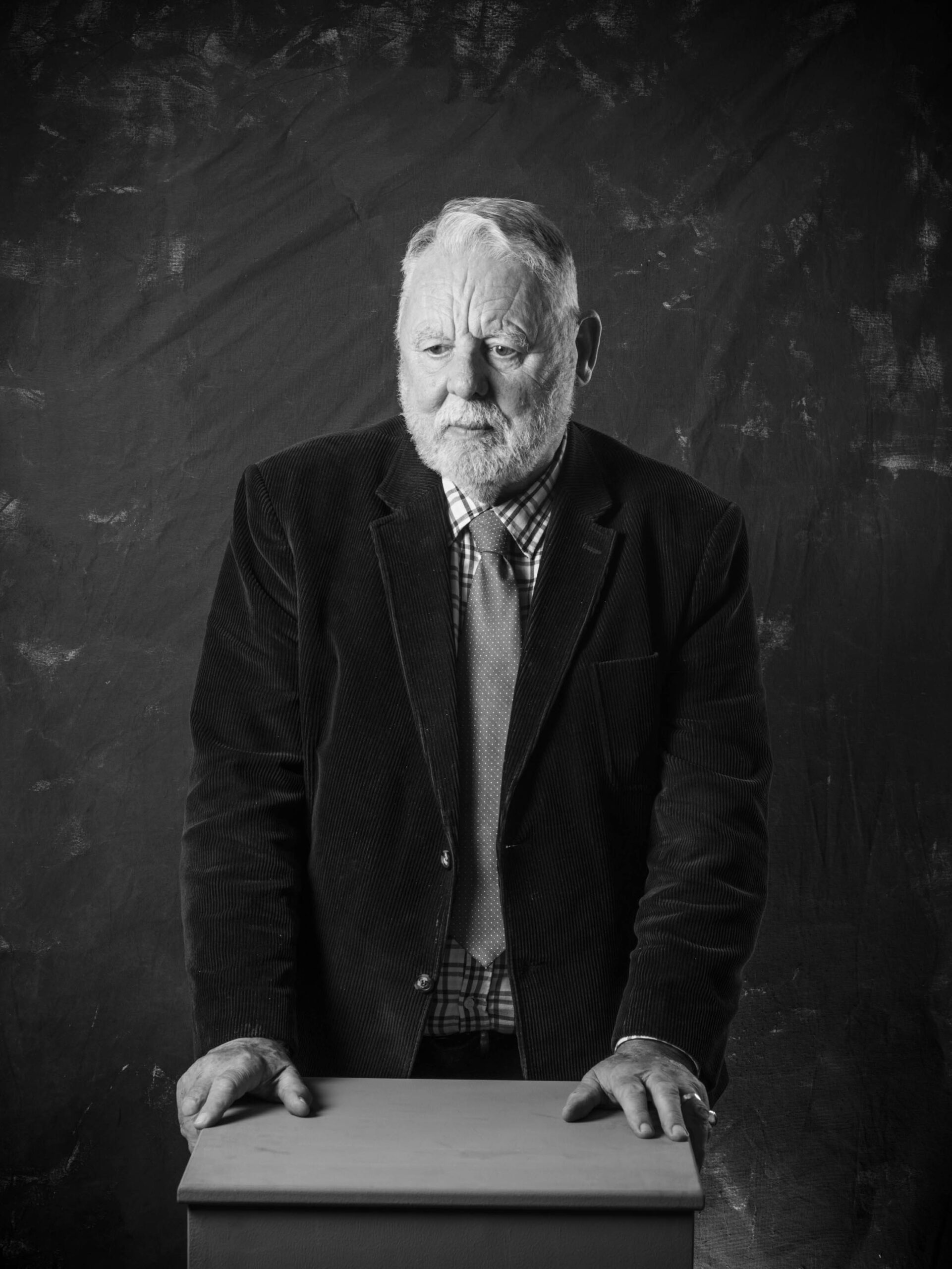 Terry Waite in Black & White