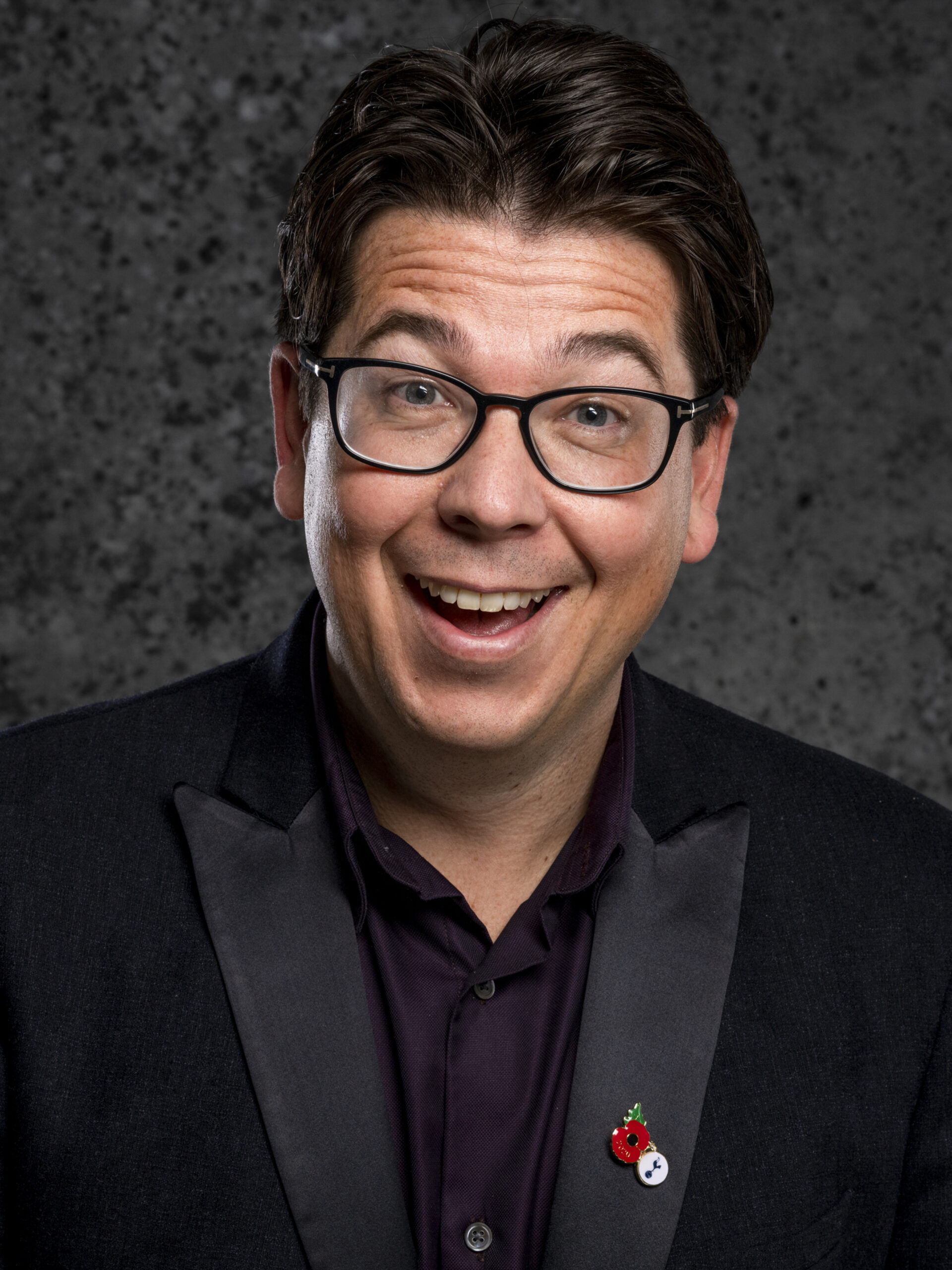 Michael McIntyre. Celebrity portrait by Gullachsen.